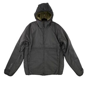 Viktos Alphadawn XP Insulated Jacket Mens Small Black Tactical Hooded Puffer